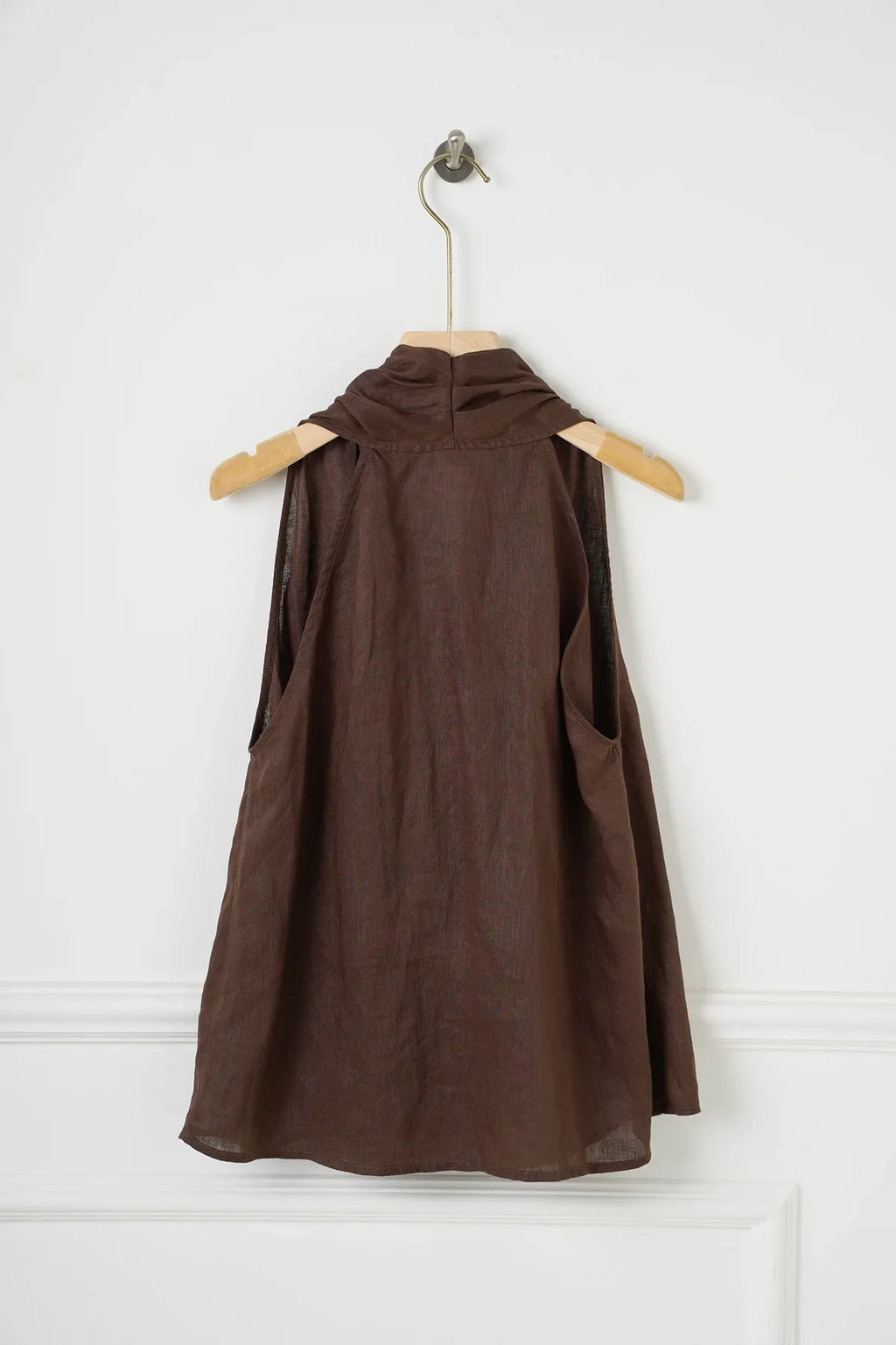 Valienne | Drape Linen Vest