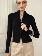 Holly | Double-Zip Knit