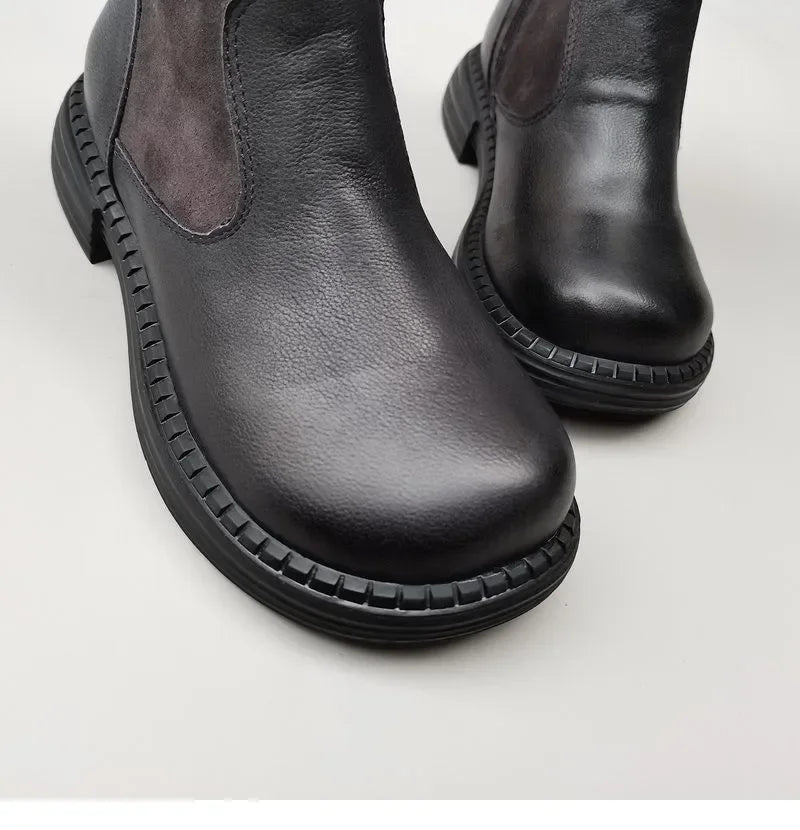 Aubrey | Shearling Riding Boots