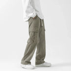Haggar | Straight Leg Corduroy Pants