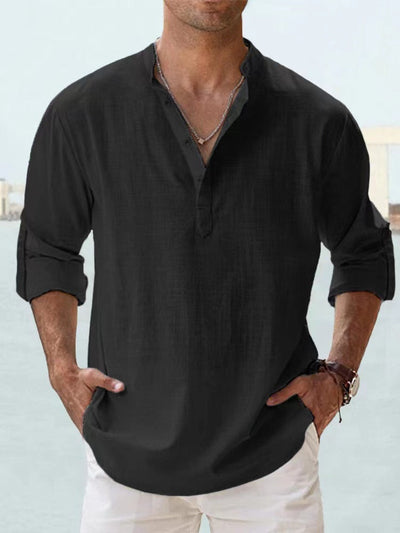 Leon – Breathable Linen Shirt