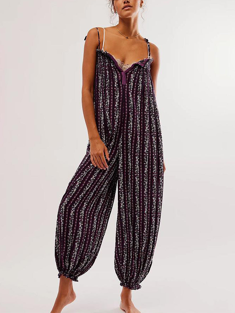 Elysian Boho Jumpsuit Women | Lightweight, Relaxed Fit, Wide-Leg Silhouette - 5