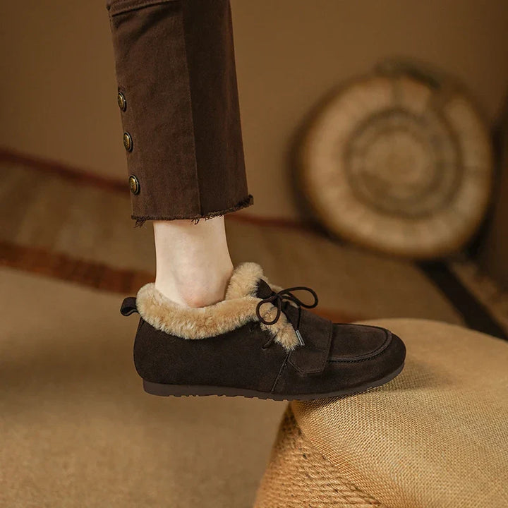 Rowan | Suede Wool Boots