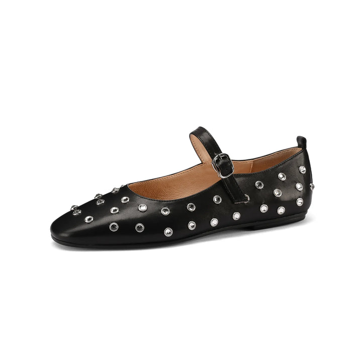 Evelyna | Studded Mary Janes