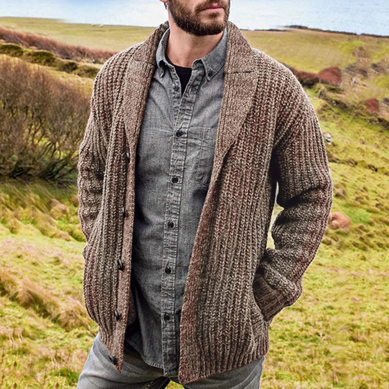 Max | Comfortable Cardigan Men