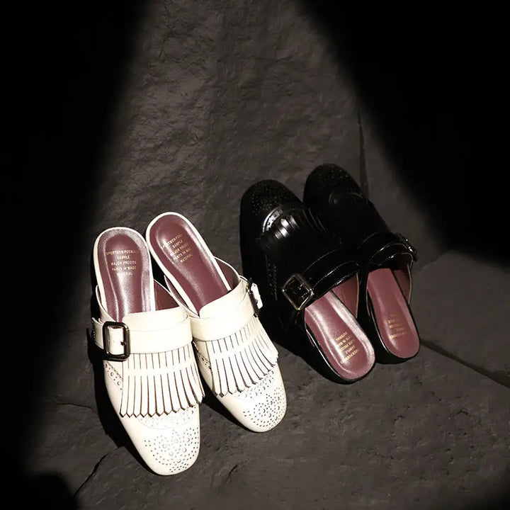 Winslow | Fringe Leather Loafers