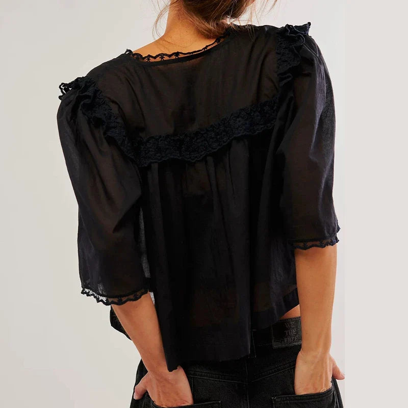 Marais | Ruffle Blouse