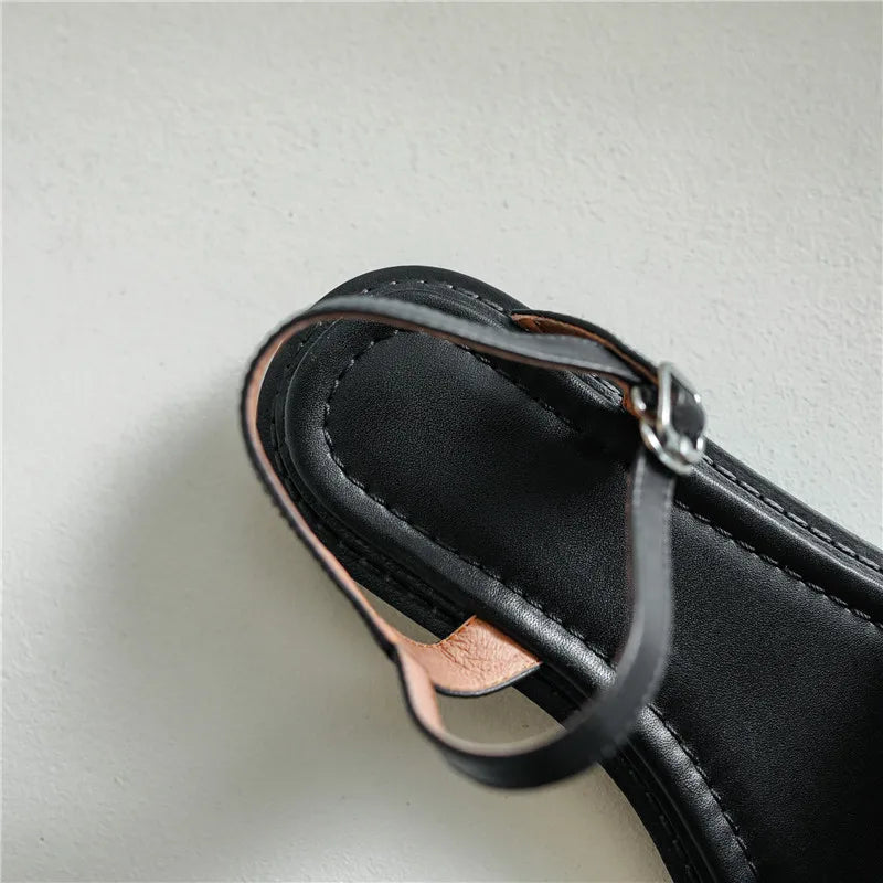 Catania | Leather Chain Sandal