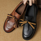 Heather | Leather Loafers