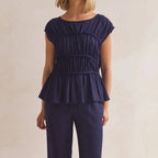Dashi | Peplum Top