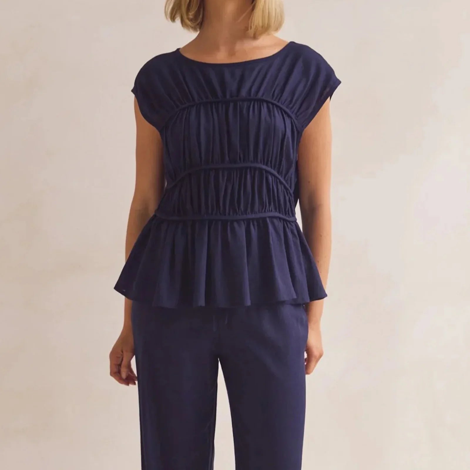 Dashi | Peplum Top