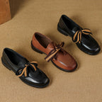 Heather | Leather Loafers