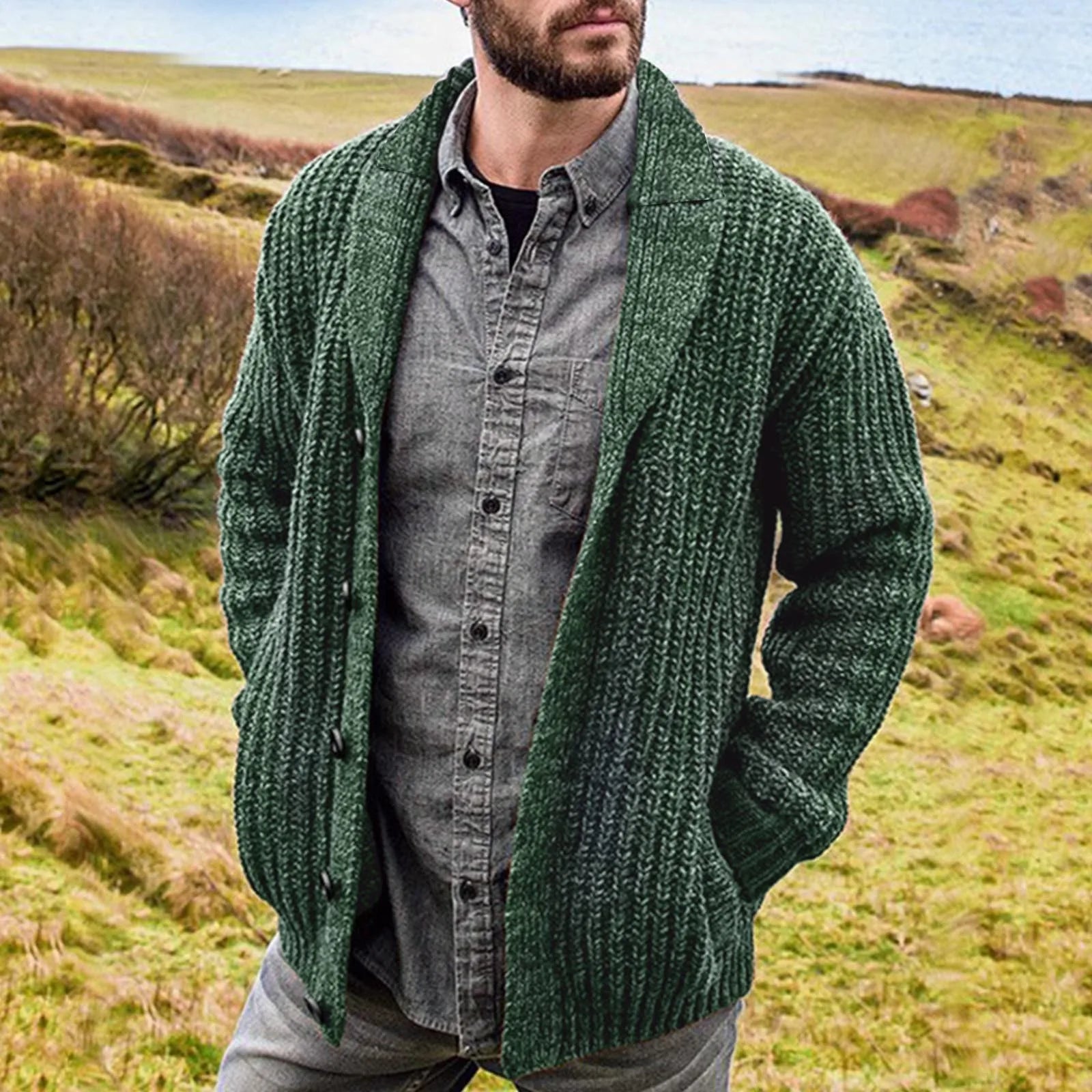 Max | Comfortable Cardigan Men