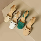 Arden | Suede Heel