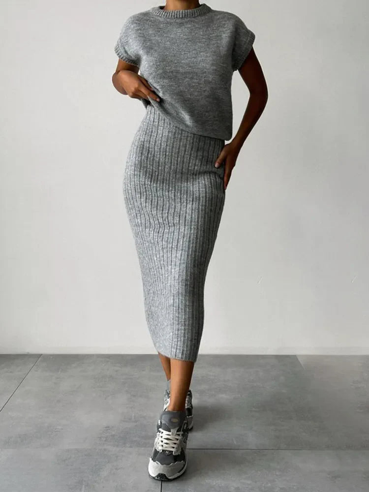 Maratea | Coastal Rib Sleeveless Set