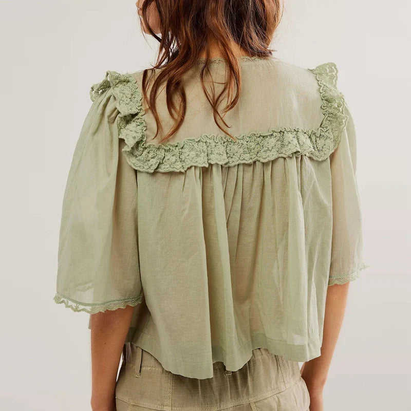 Marais | Ruffle Blouse