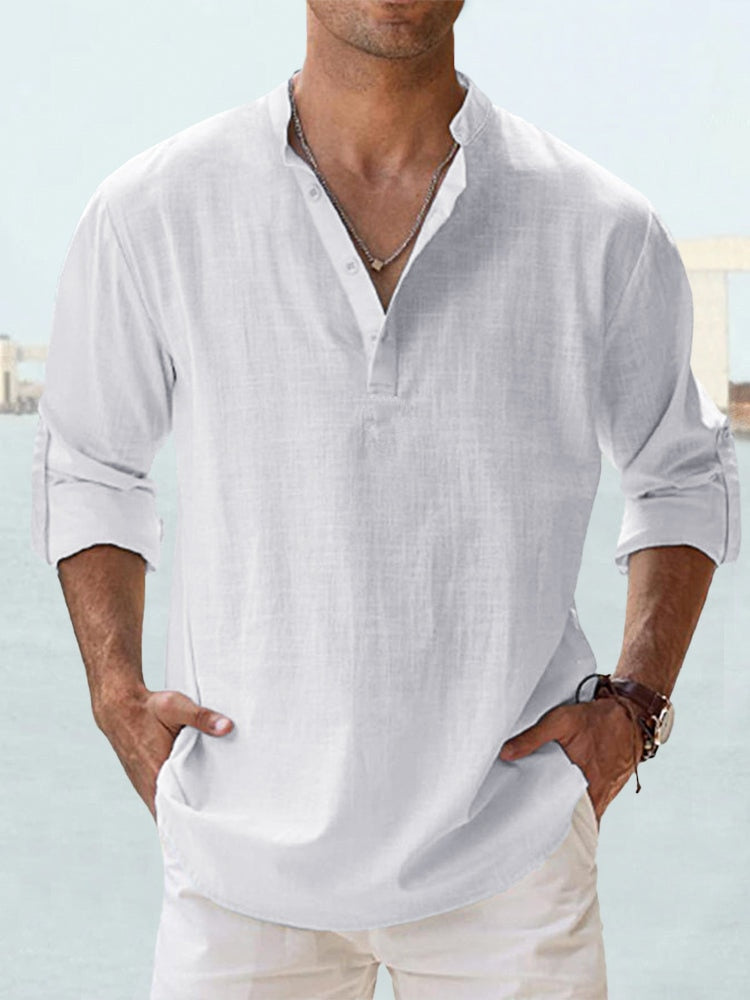 Leon | Breathable Linen Shirt