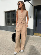 Marlowe | Linen Trouser Set