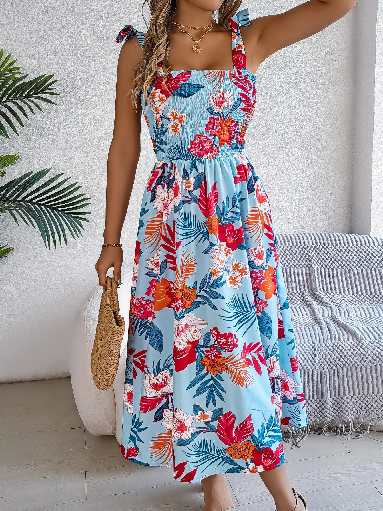 Capri | Floral Sundress