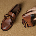 Heather | Leather Loafers