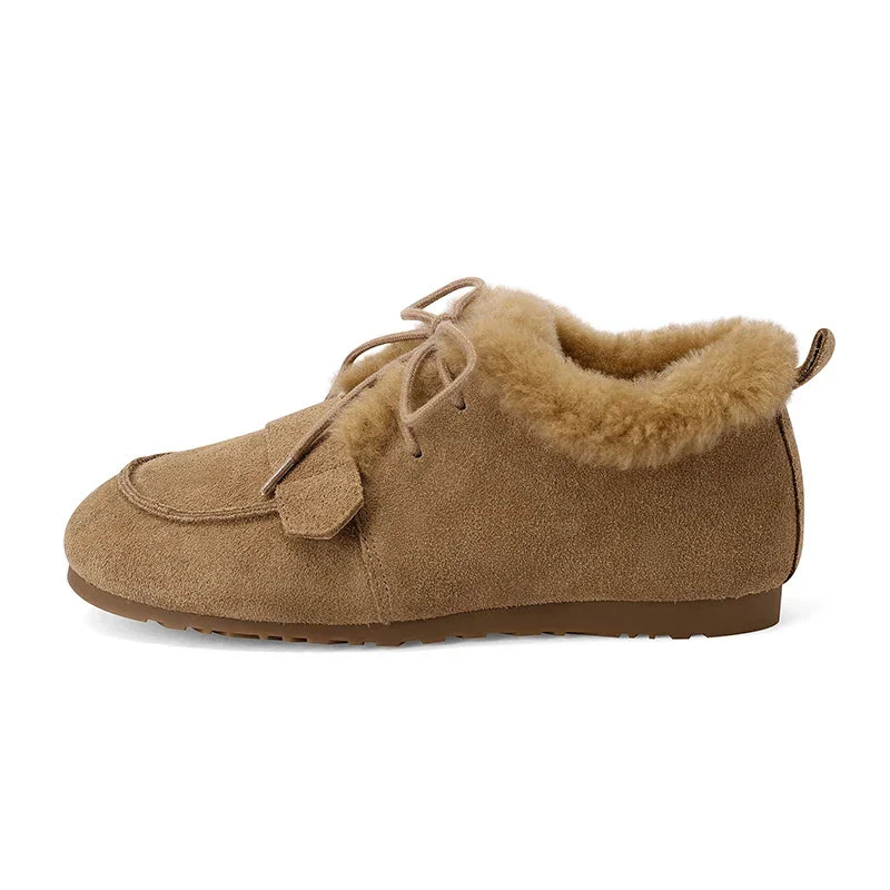 Rowan | Suede Wool Boots