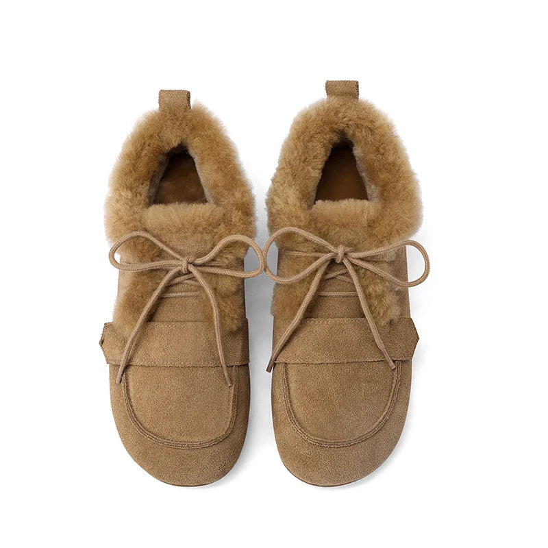 Rowan | Suede Wool Boots