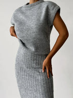 Maratea | Coastal Rib Sleeveless Set