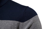 Quest Quarter-Zip Sweater featuring a stylish striped design, made from a soft cotton blend, designed for a relaxed fit perfect for casual outings and layering - 4