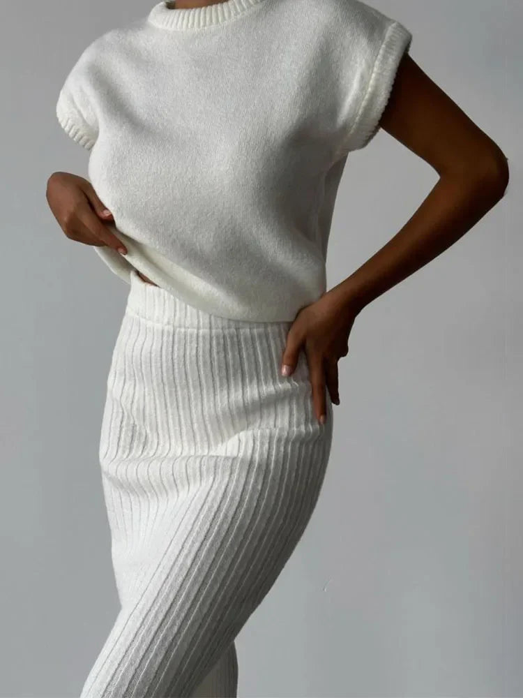 Maratea | Coastal Rib Sleeveless Set