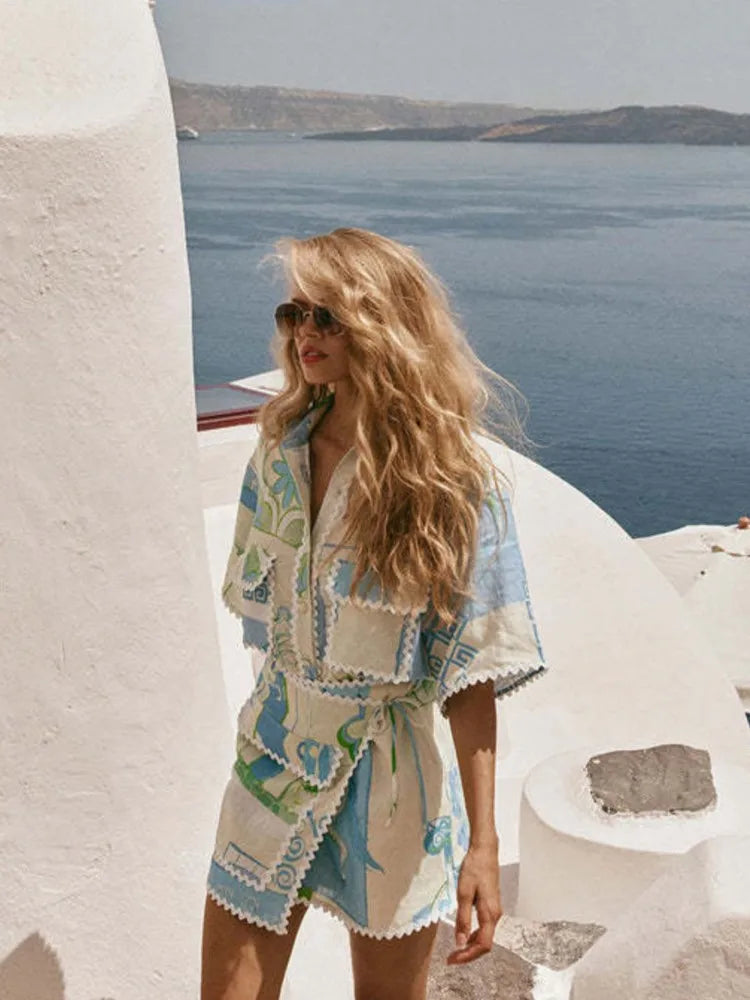 Delfina | Riviera Print Set