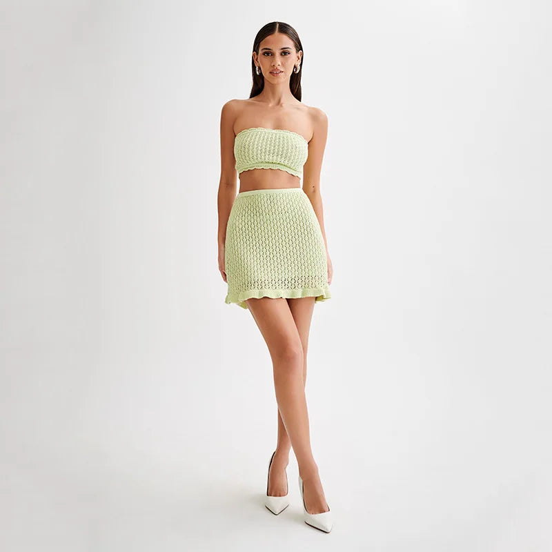 Kaia | Beach Knit Set