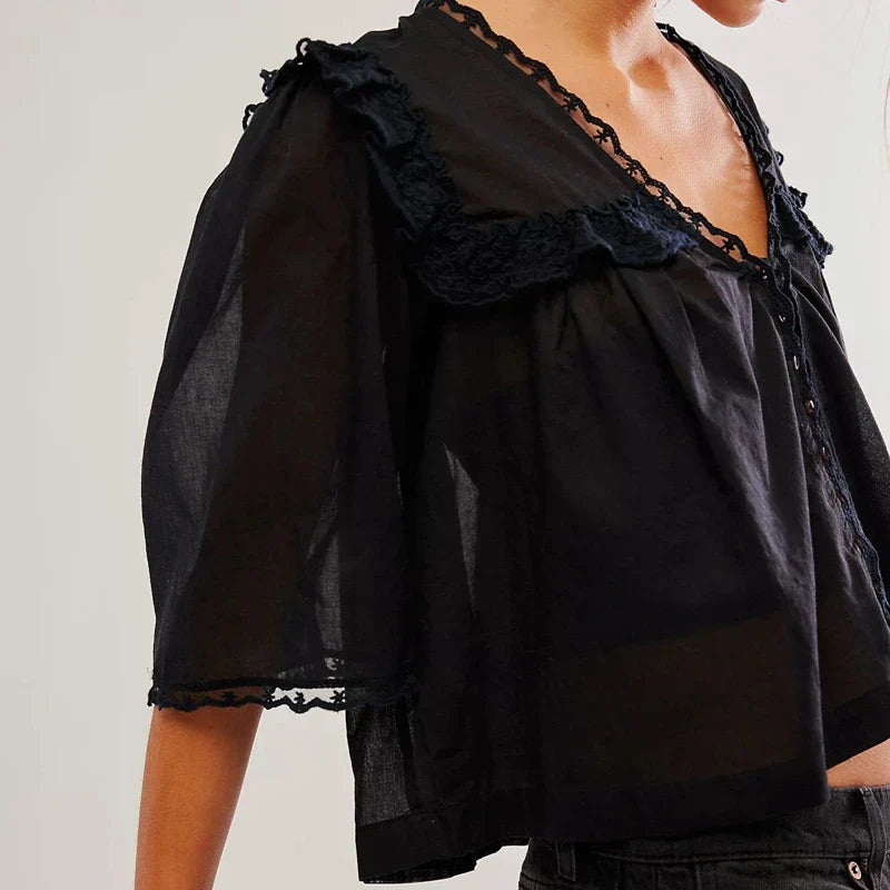 Marais | Ruffle Blouse