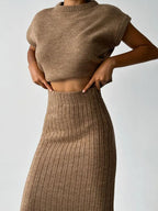 Maratea | Coastal Rib Sleeveless Set