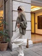 Jamie | Oversized Button-Down Cardigan for Women