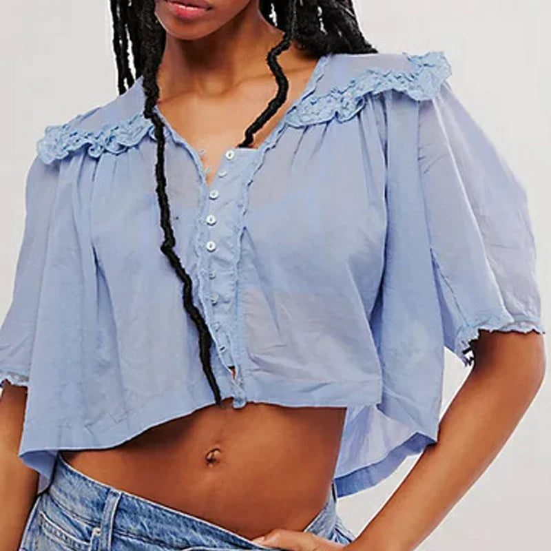 Marais | Ruffle Blouse
