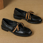 Heather | Leather Loafers