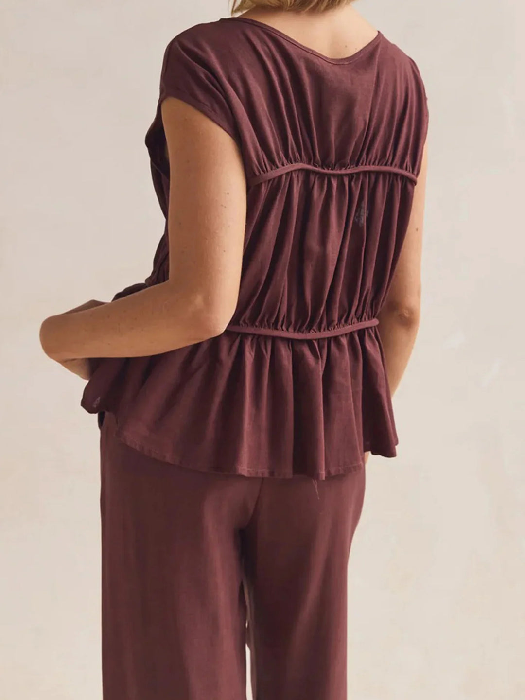 Dashi | Peplum Top