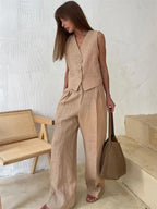 Marlowe | Linen Trouser Set