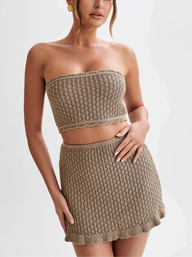 Kaia | Beach Knit Set