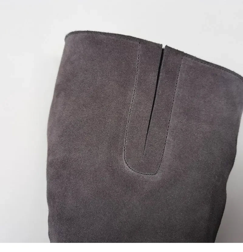 Aubrey | Shearling Riding Boots