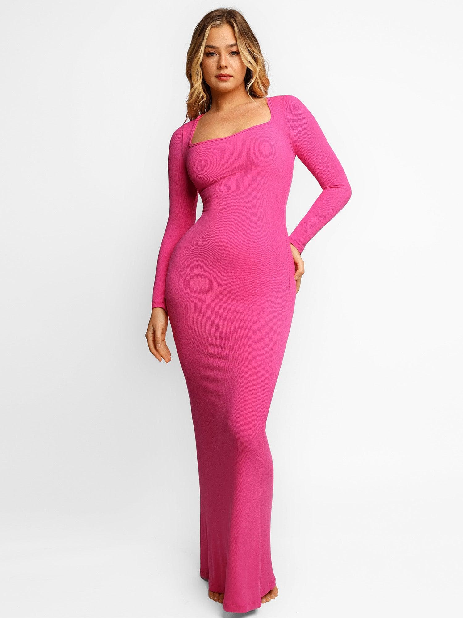 Sculptura Shapewear Dress | Built-In Bra, Adjustable Straps 15