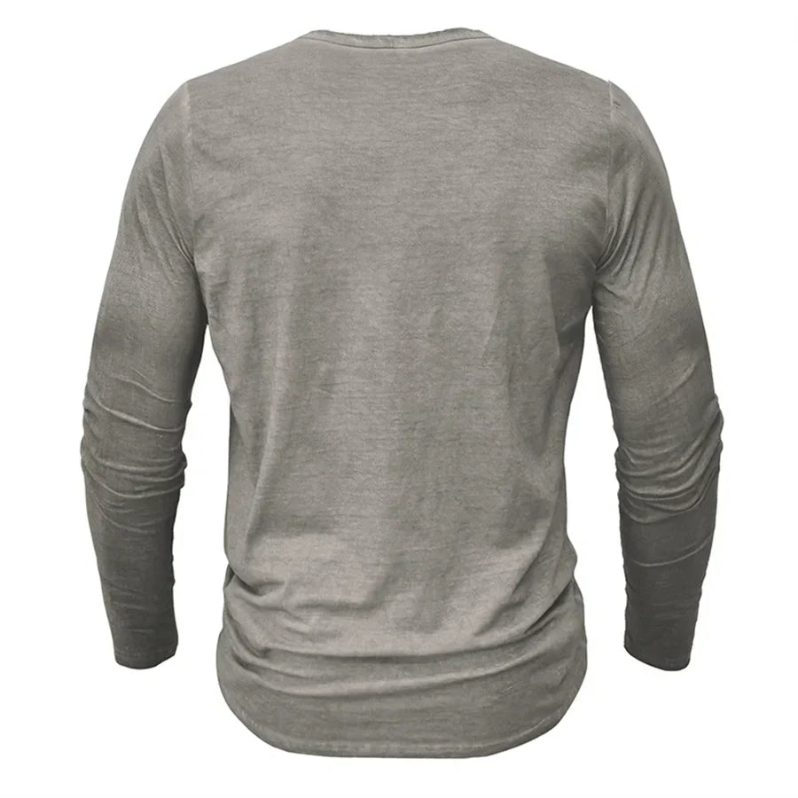 HENLEY |  Classic Long Sleeve Shirt