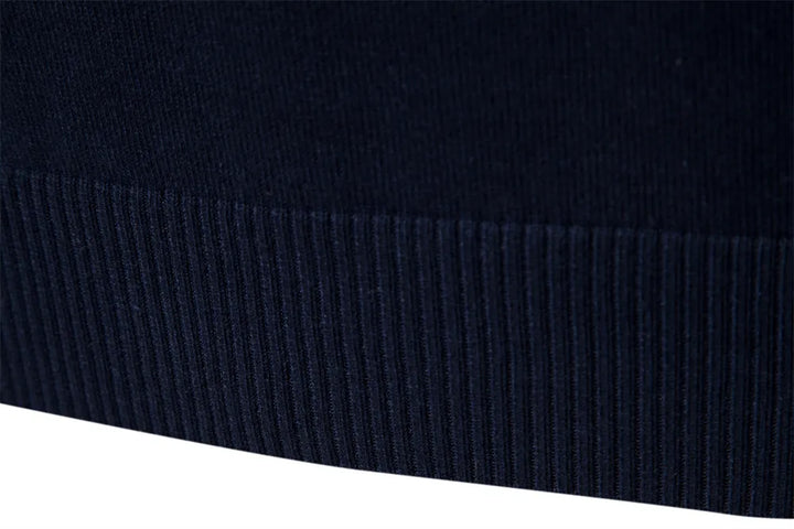Quest Quarter-Zip Sweater featuring a stylish striped design, made from a soft cotton blend, designed for a relaxed fit perfect for casual outings and layering - 7