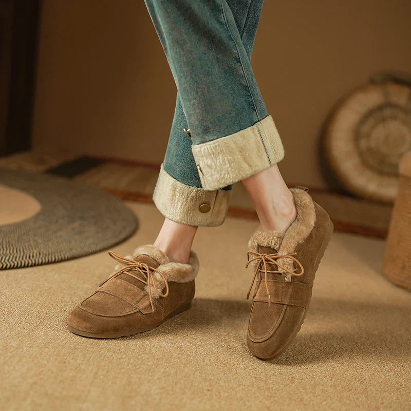 Rowan | Suede Wool Boots