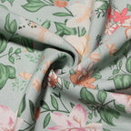 Mira Floral Midi Dress | Cotton, Corset-Inspired, High Slit, Wedding Guest & Summer Dresses - 20