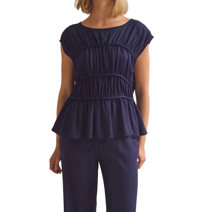 Dashi | Peplum Top