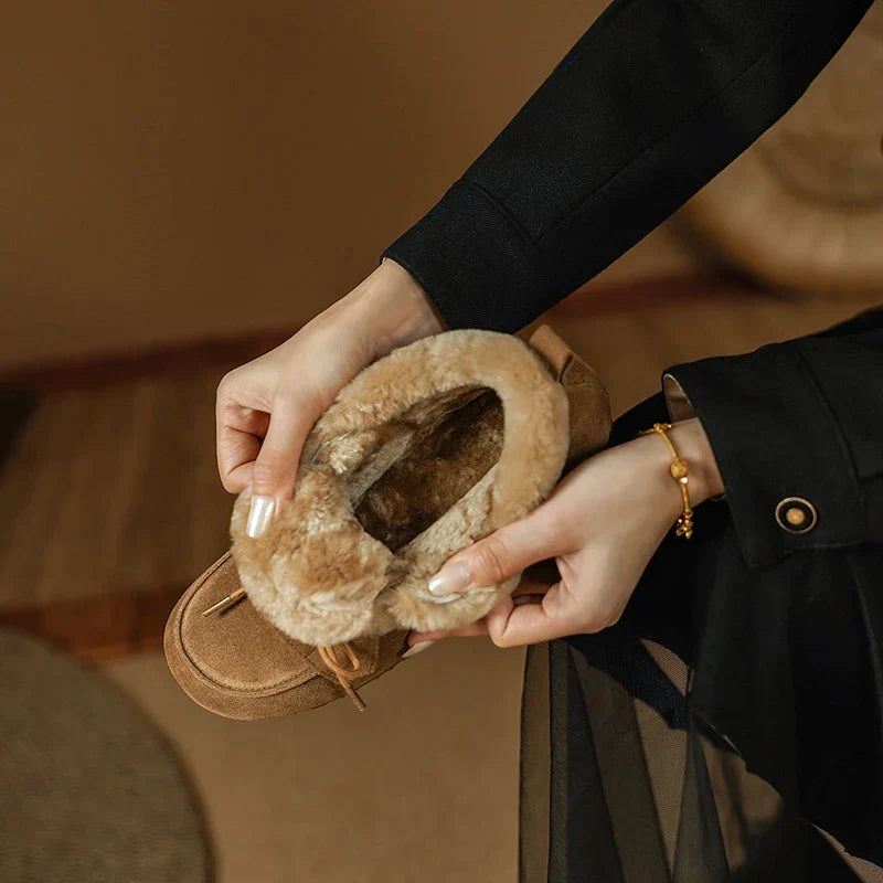 Rowan | Suede Wool Boots