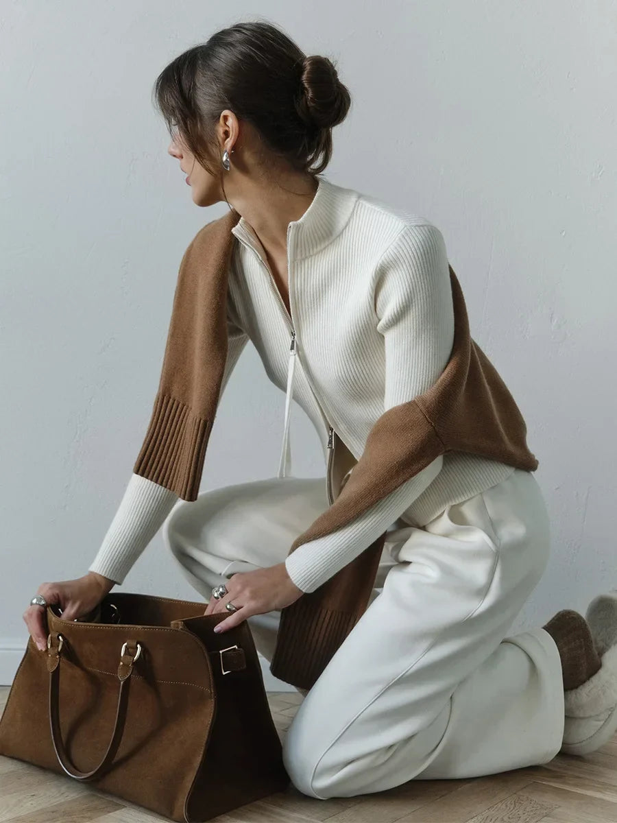 Holly | Double-Zip Knit