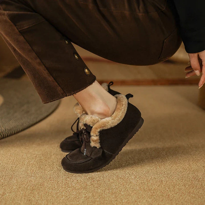 Rowan | Suede Wool Boots