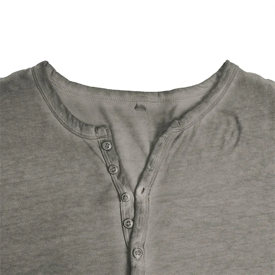 HENLEY |  Classic Long Sleeve Shirt